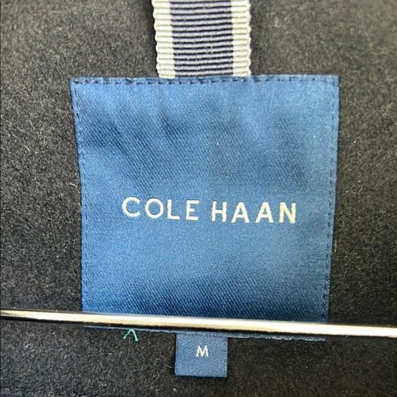 Cole Haan Men's Wool Blend Jacket in Black - M - Picture 7 of 7